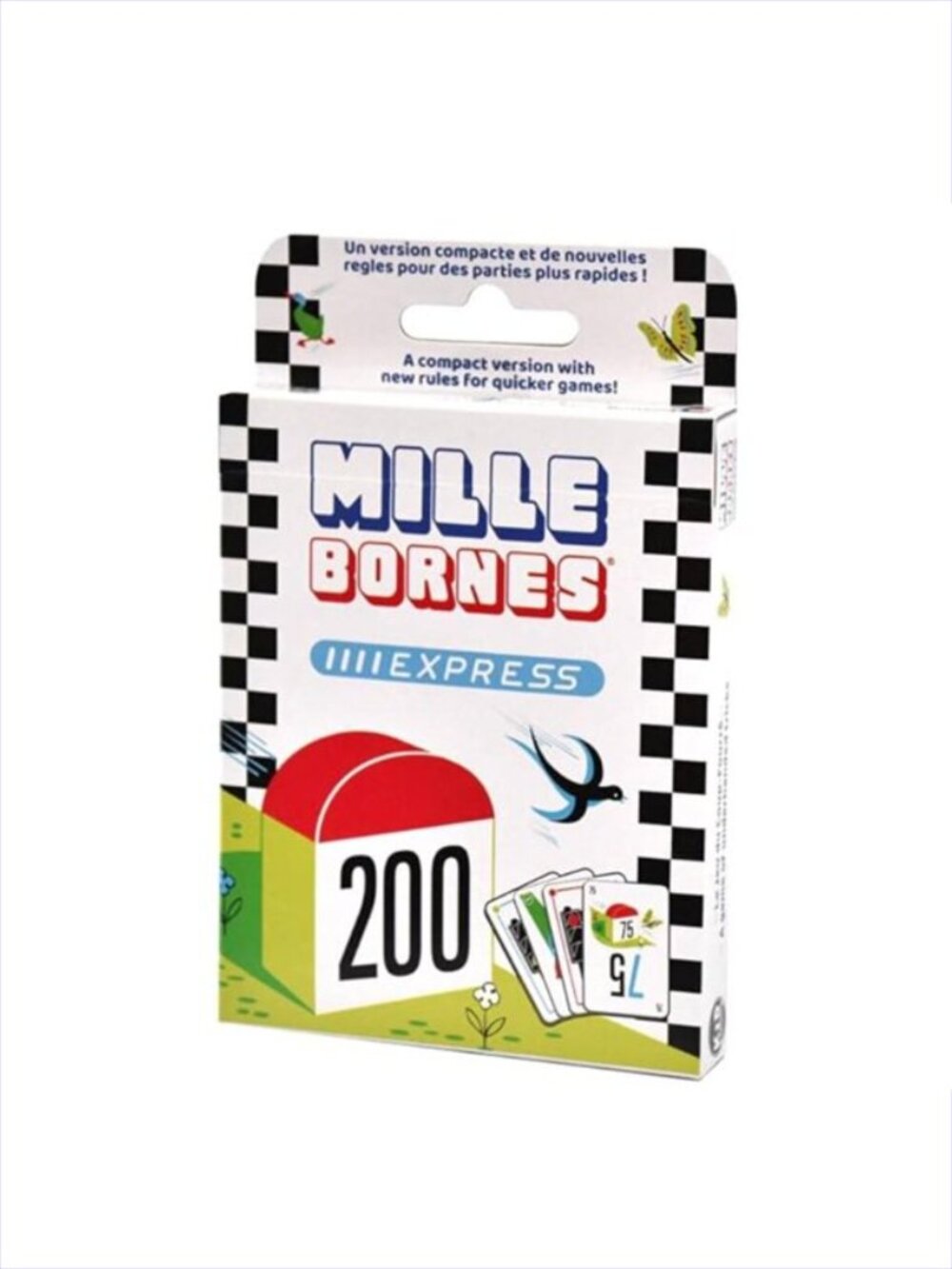 Mille Bornes Express Underhanded Tricks Card Game Bilingual  New Sealed Age 7+